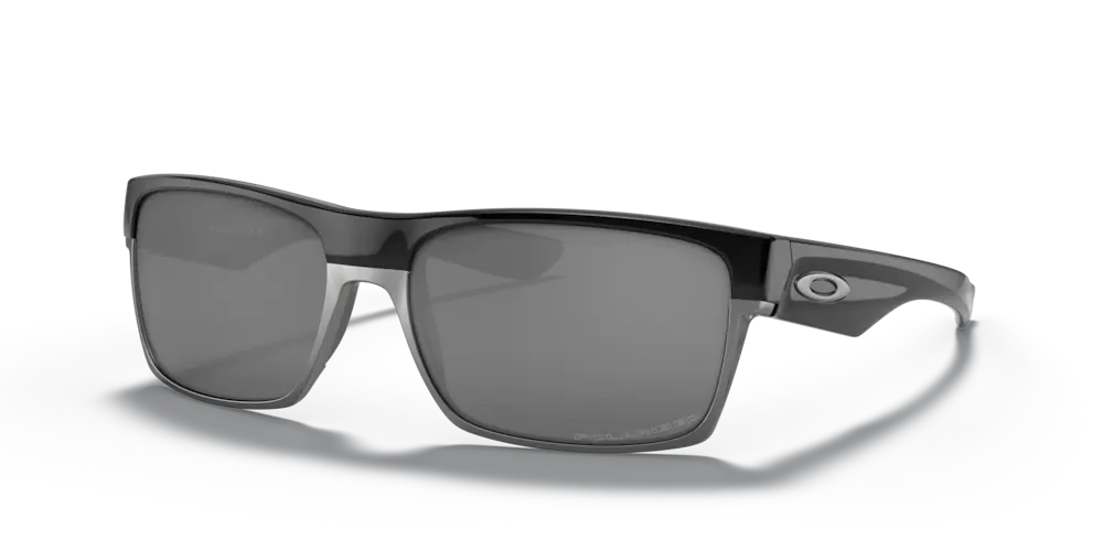 Oakley OO9256 Twoface Sunglasses 925606 Polished Black Black Iridium Polarized