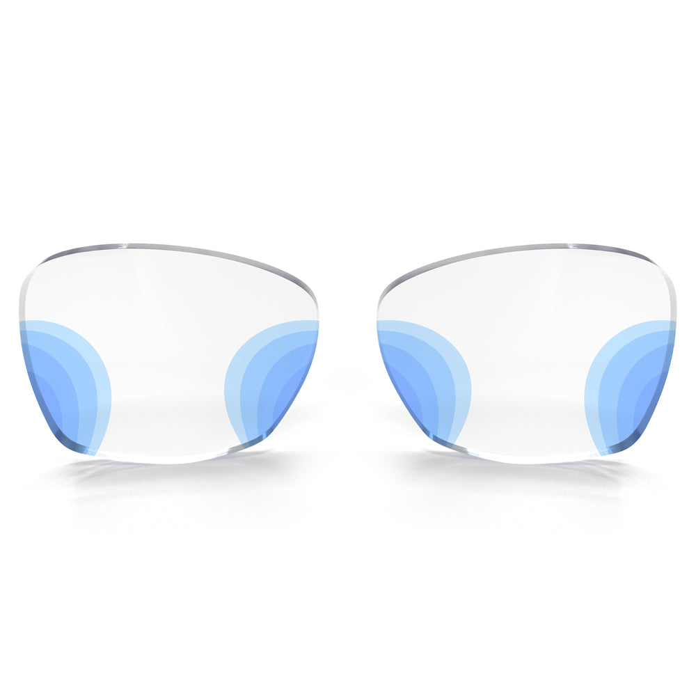 Zoomer progressive lenses