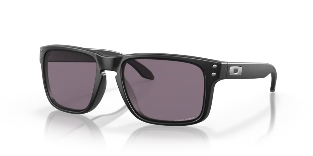 Oakley Holbrook 0OO9102 55 Prizm Grey Lenses Matte Black Frame